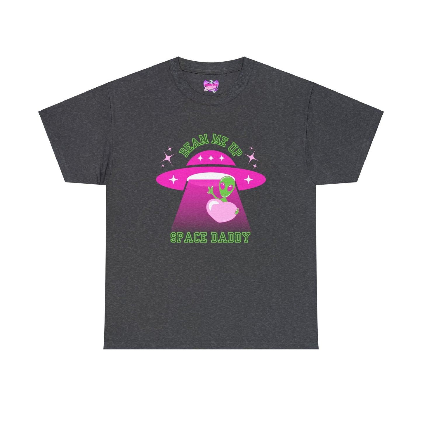 Space Daddy Unisex Heavy Cotton Tee