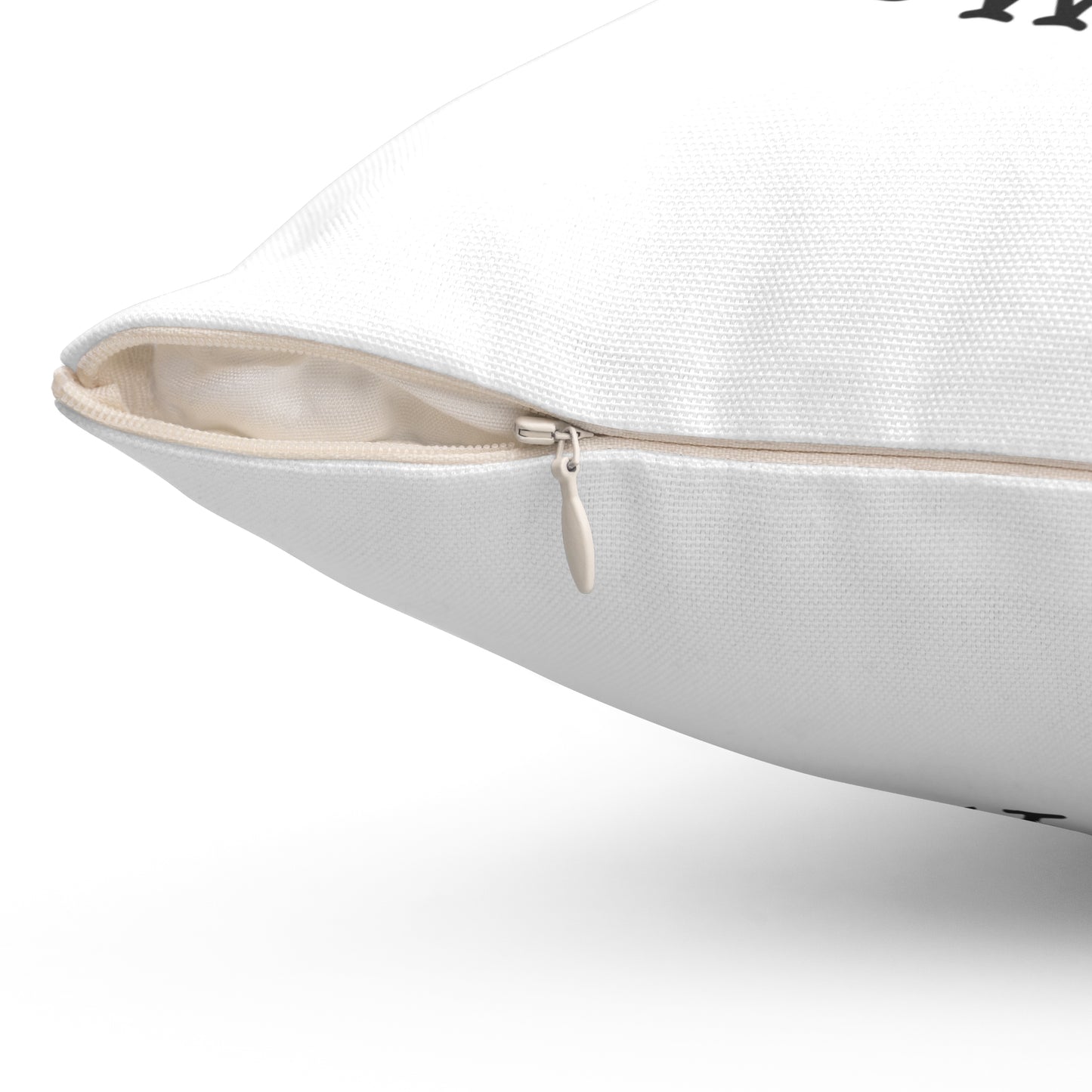 Tattoo Swamped Spun Polyester Square Pillow