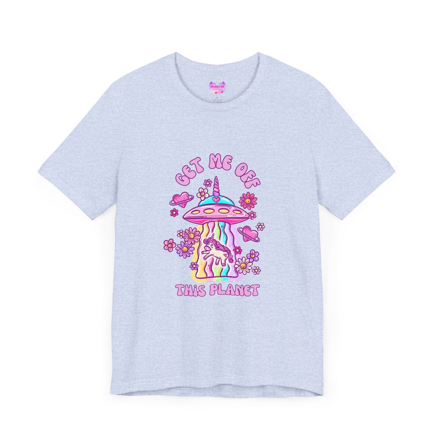Get Me Off This Planet Unisex Jersey Short Sleeve Tee