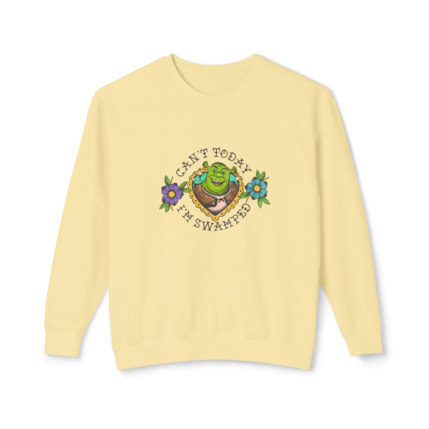 Tattoo Swamped Unisex Lightweight Comfort Colors Sweatshirt