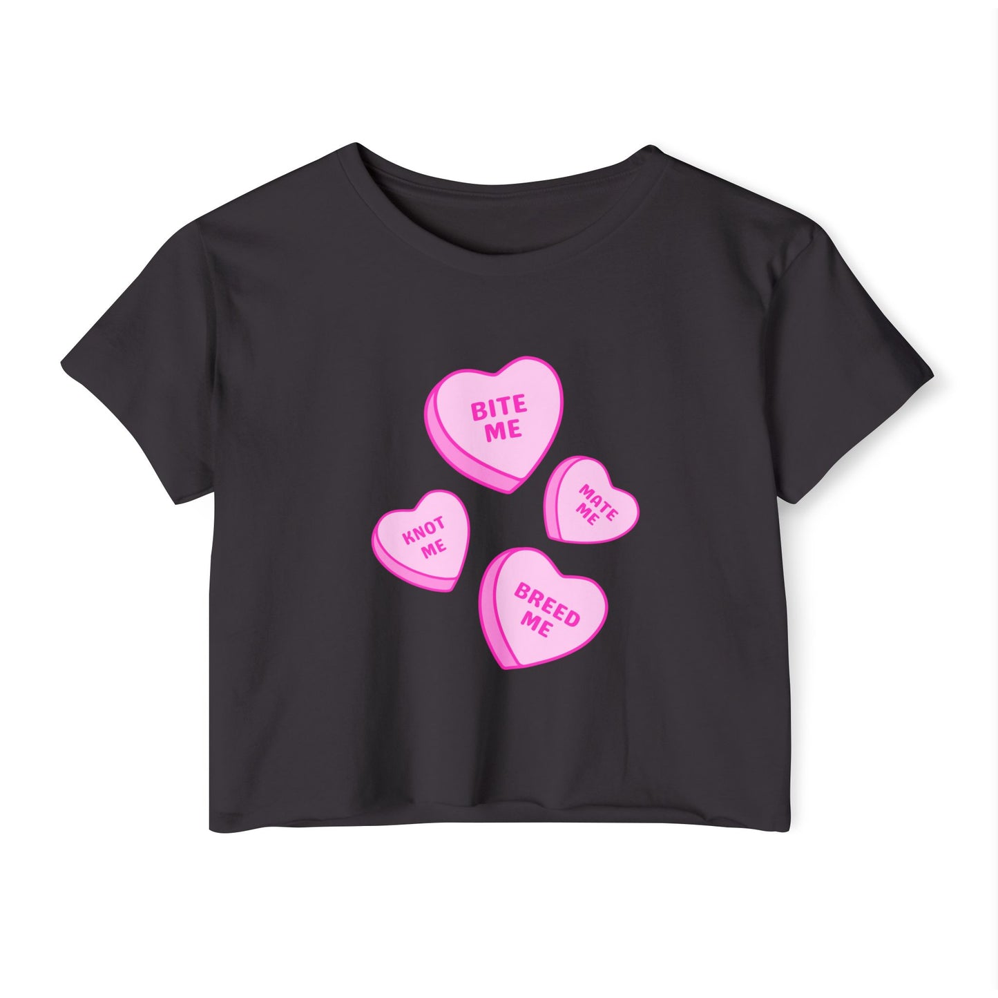 Knotty Hearts Women's Festival Crop Top