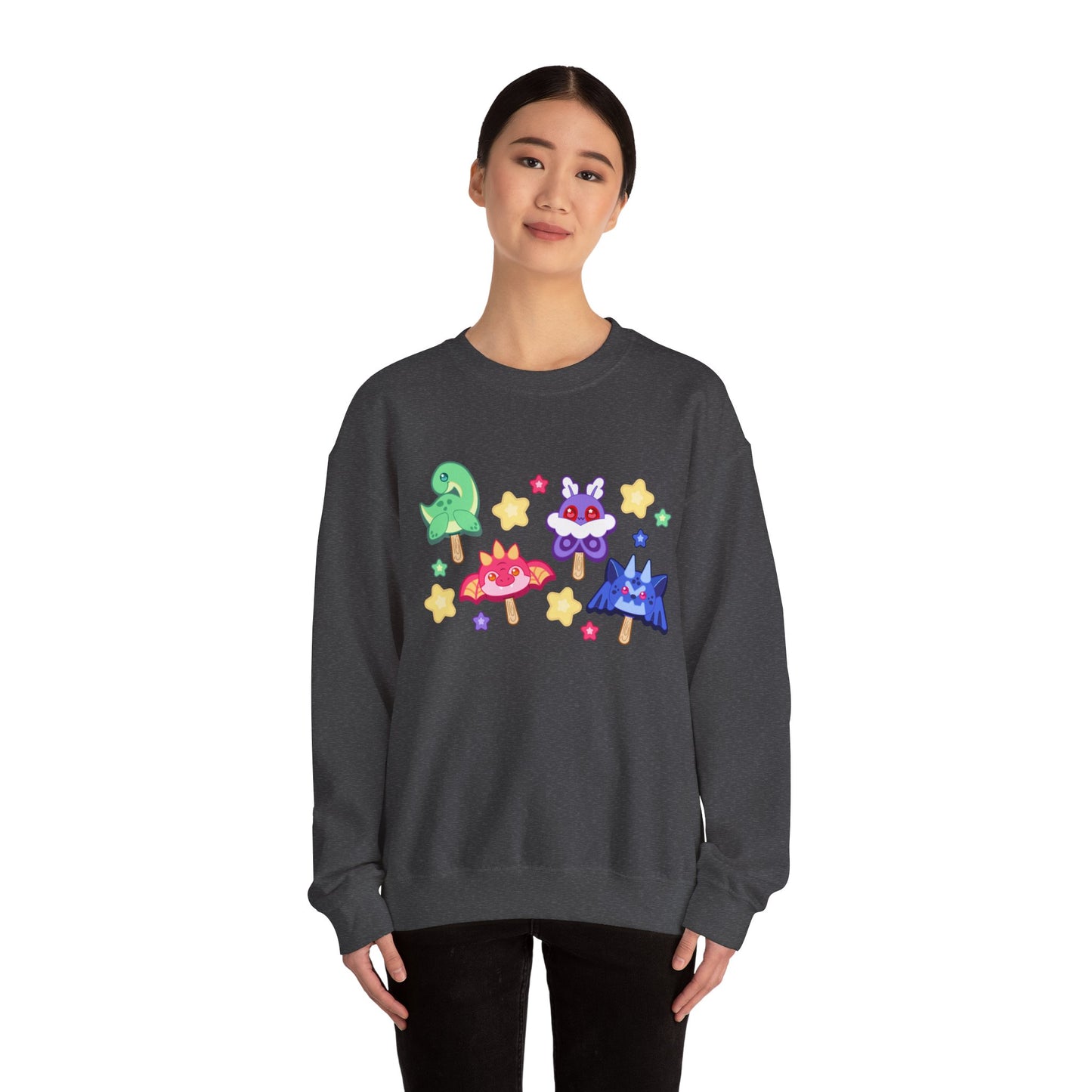 Monster Treats 2 Unisex Heavy Blend™ Crewneck Sweatshirt
