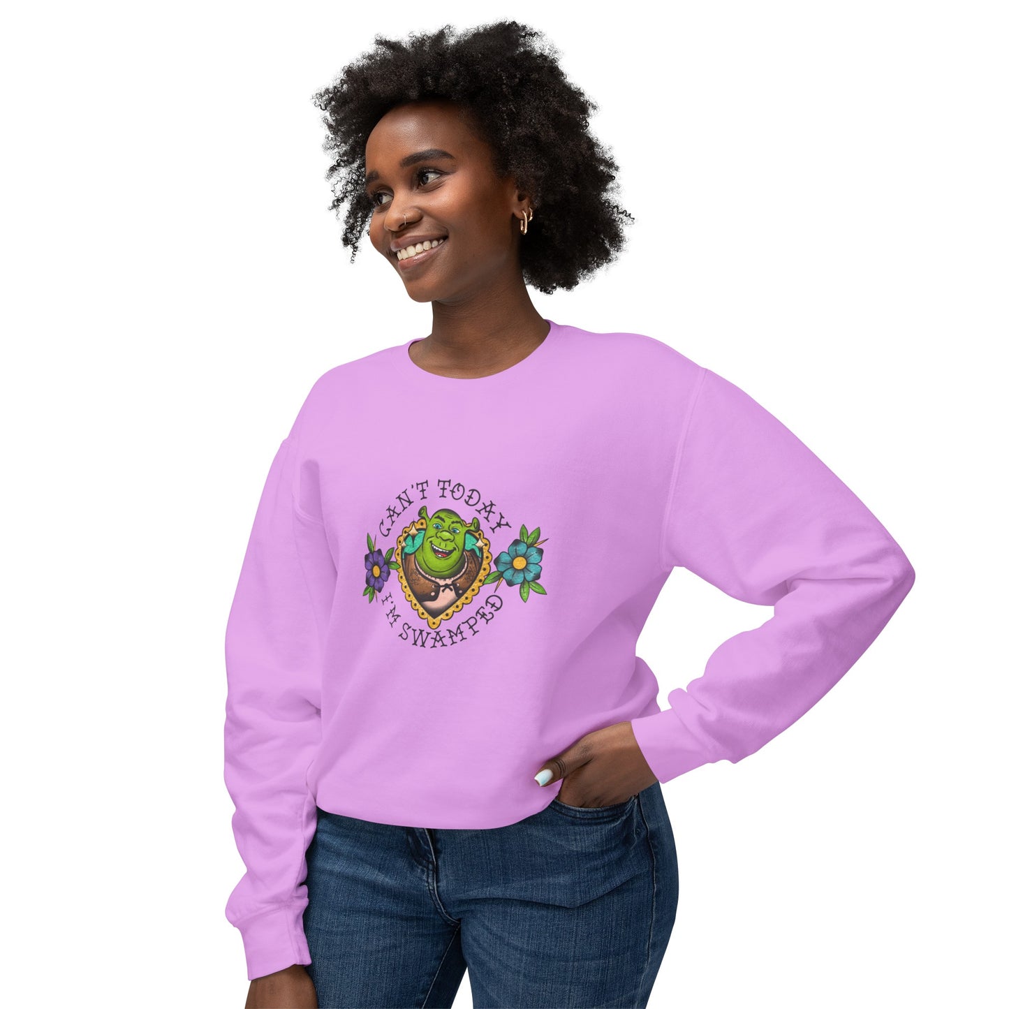 Tattoo Swamped Unisex Lightweight Comfort Colors Sweatshirt
