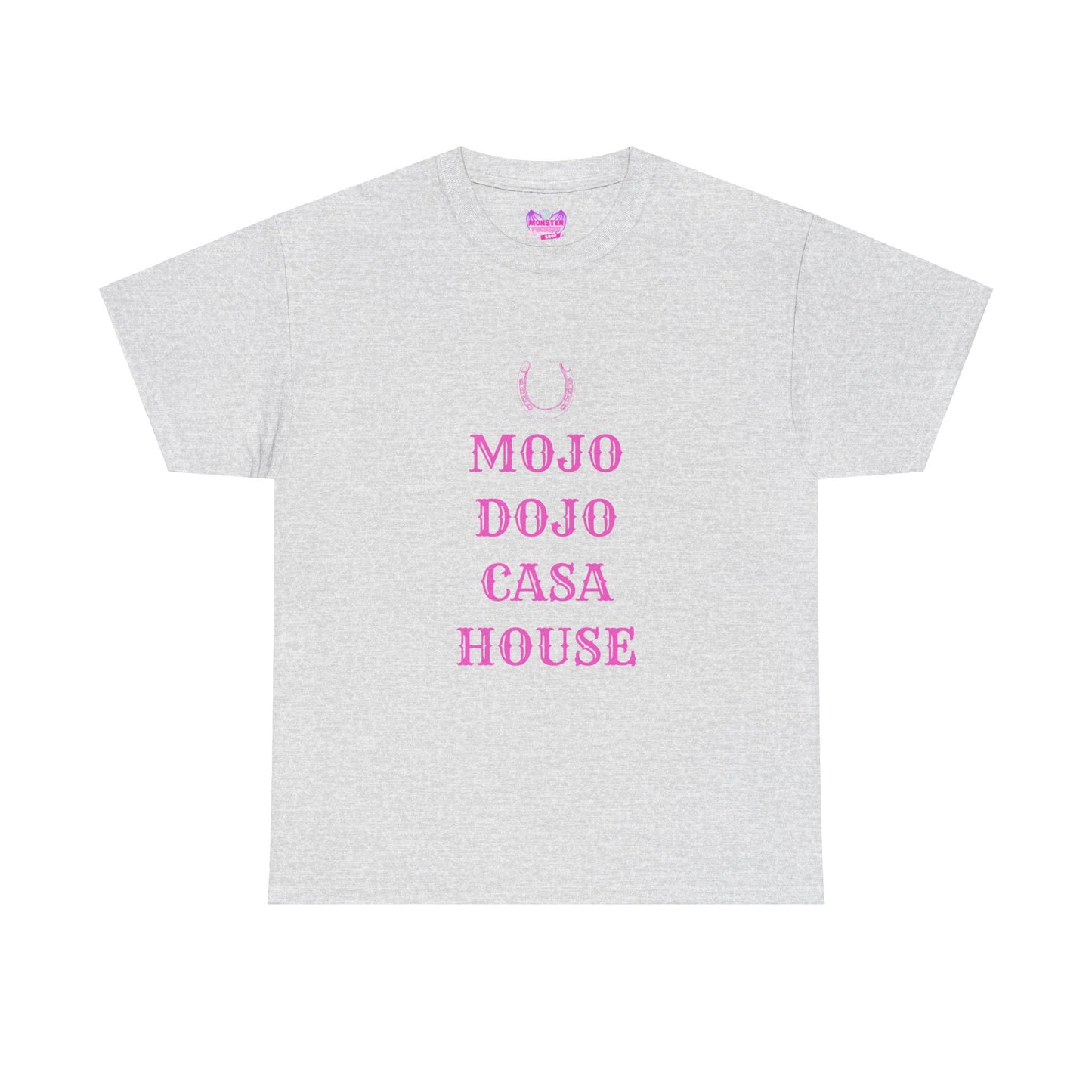 Mojo Dojo Casa House PINK Unisex Heavy Cotton Tee GILDAN