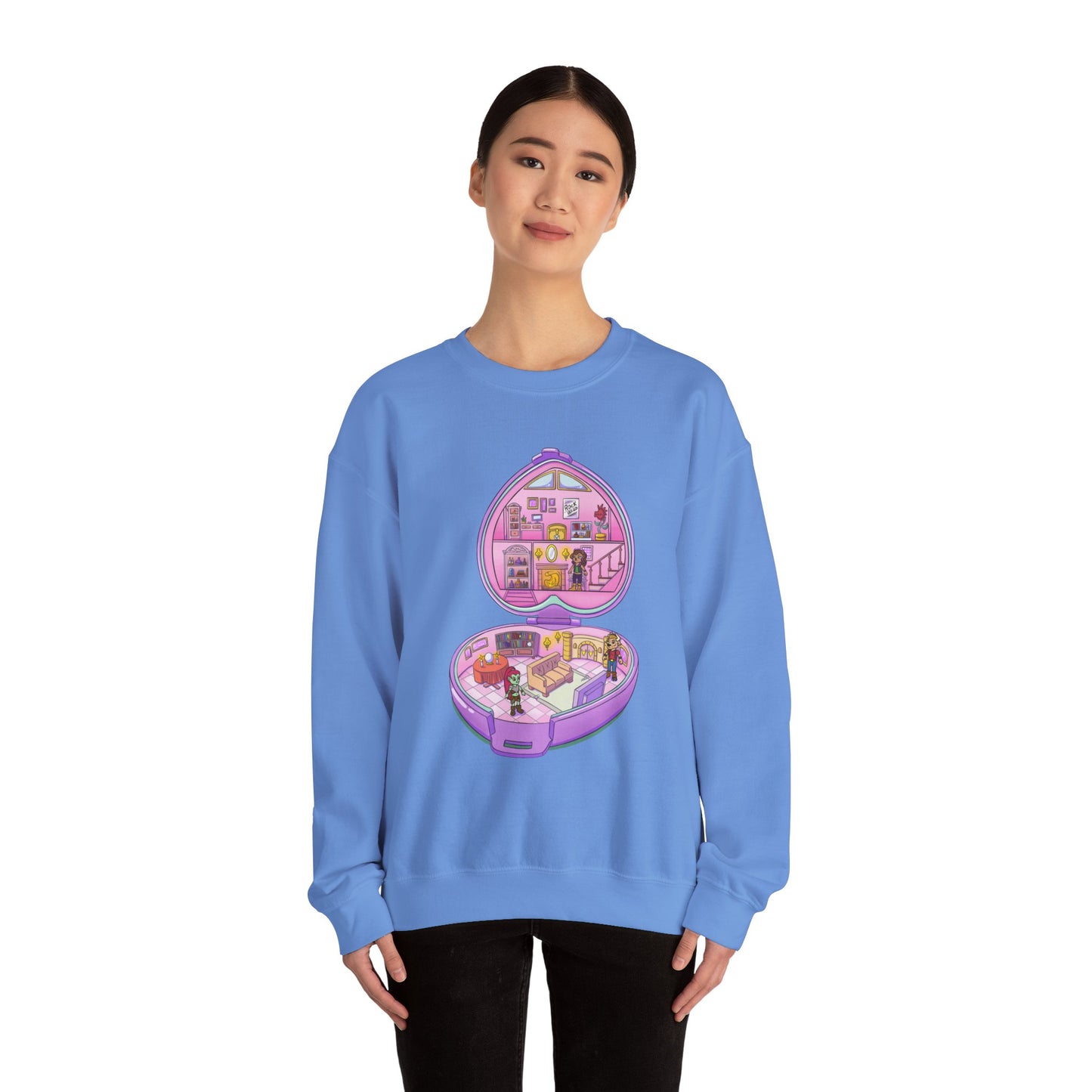 Monster Compact Unisex Heavy Blend™ Crewneck Sweatshirt