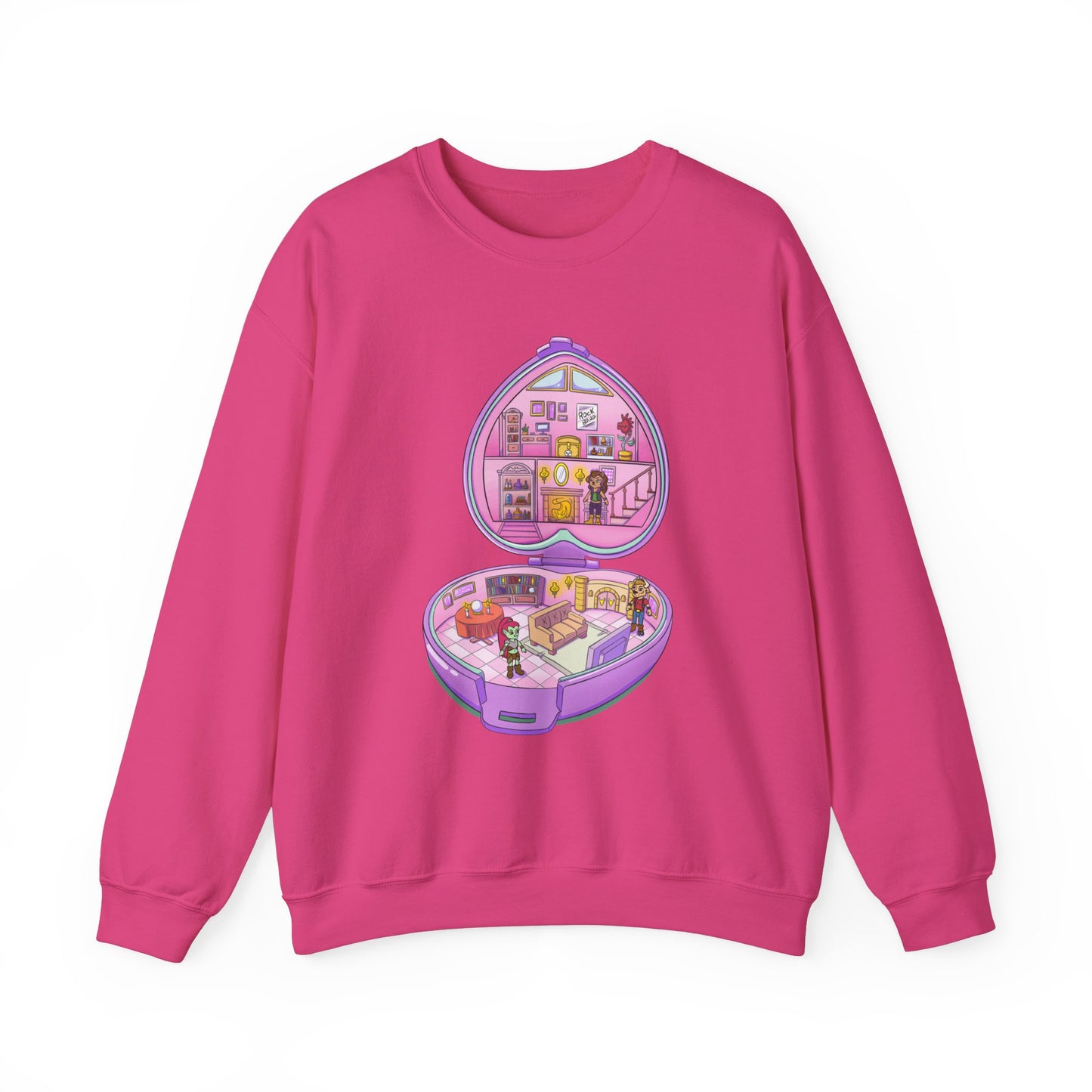 Monster Compact Unisex Heavy Blend™ Crewneck Sweatshirt