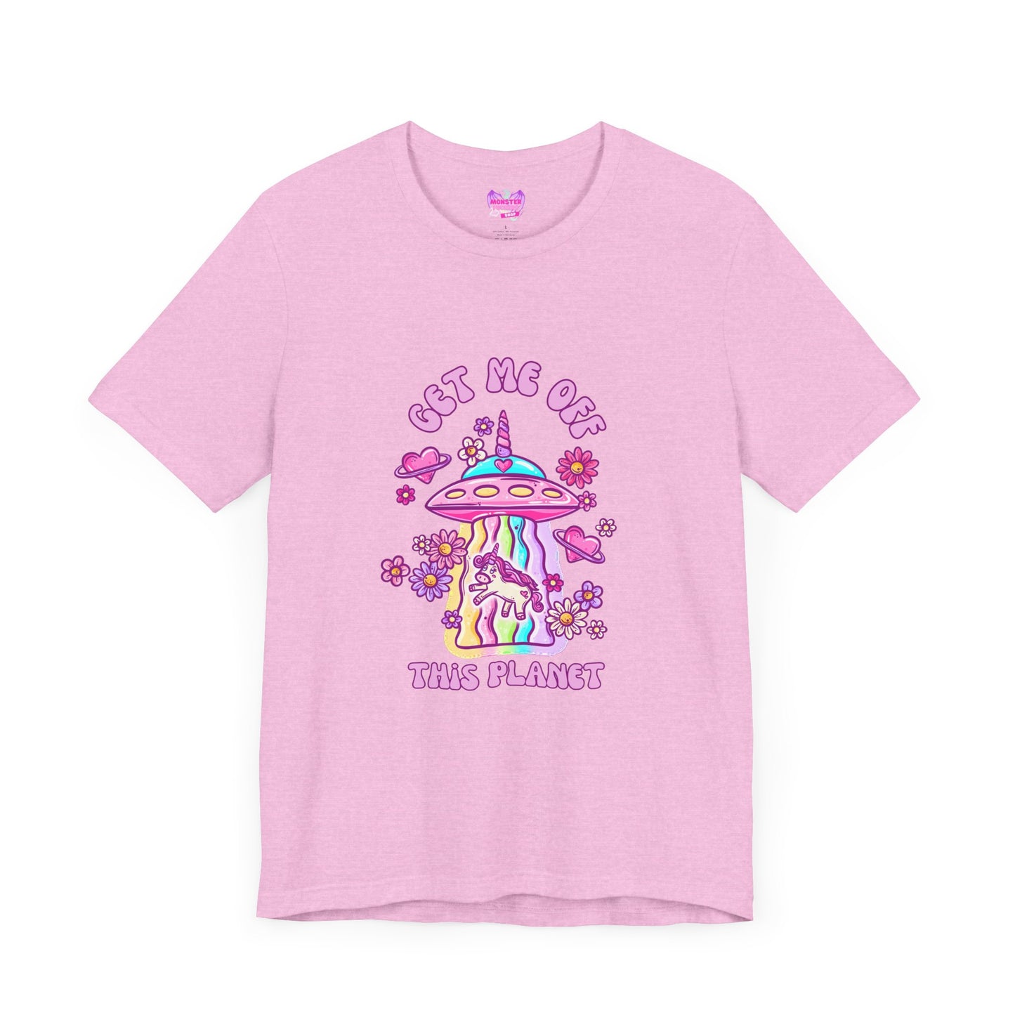 Get Me Off This Planet Unisex Jersey Short Sleeve Tee
