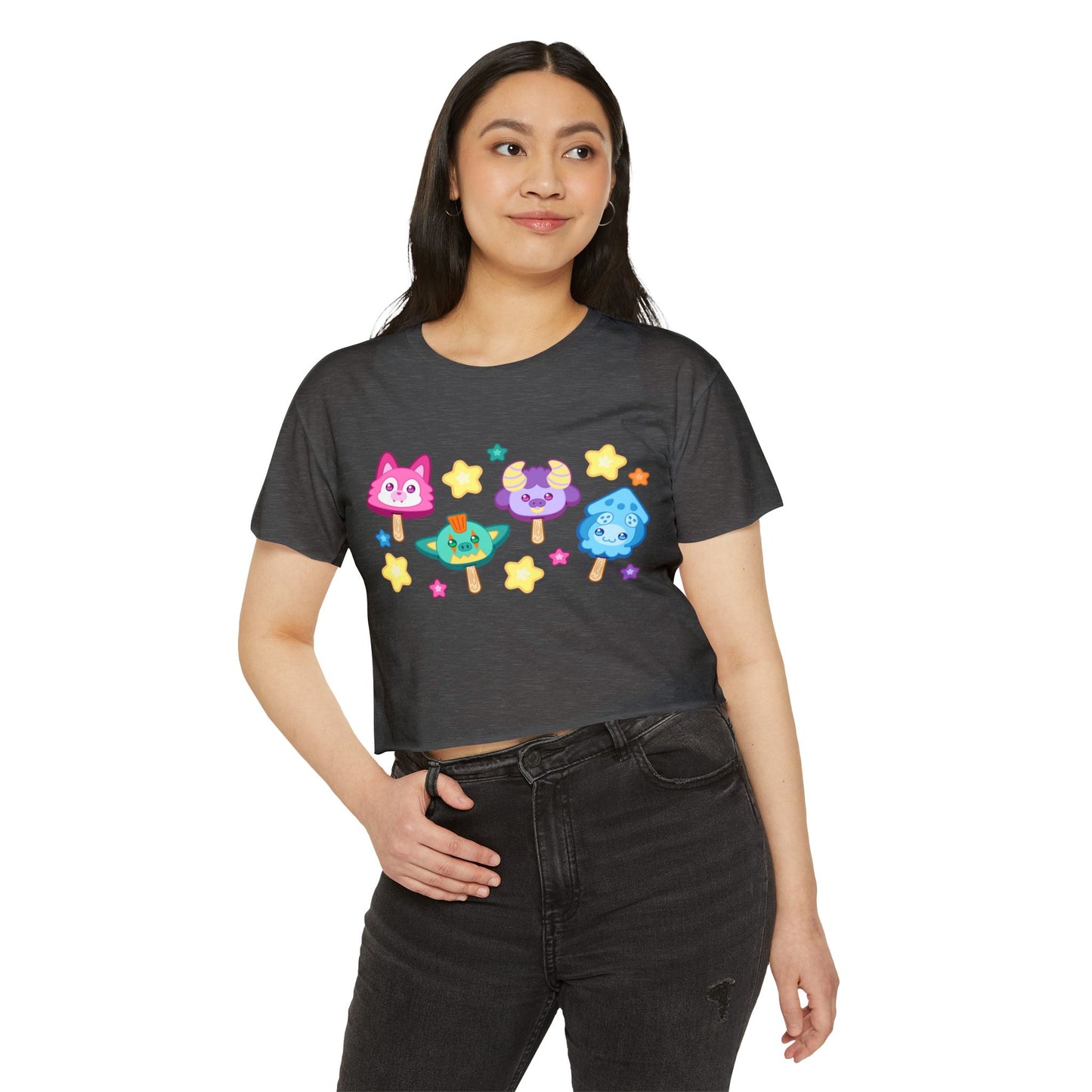Monster Treats Women's Festival Crop Top