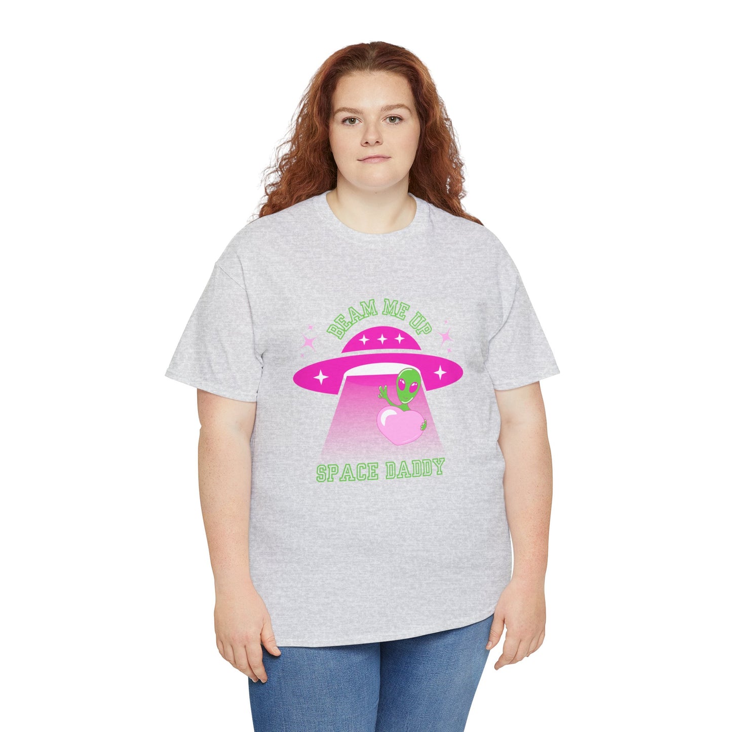 Space Daddy Unisex Heavy Cotton Tee