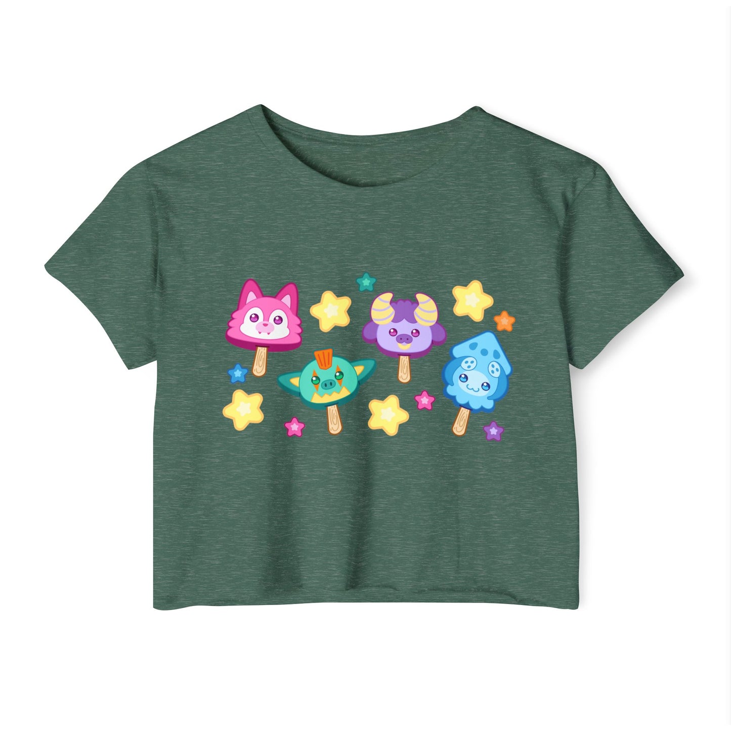 Monster Treats Women's Festival Crop Top