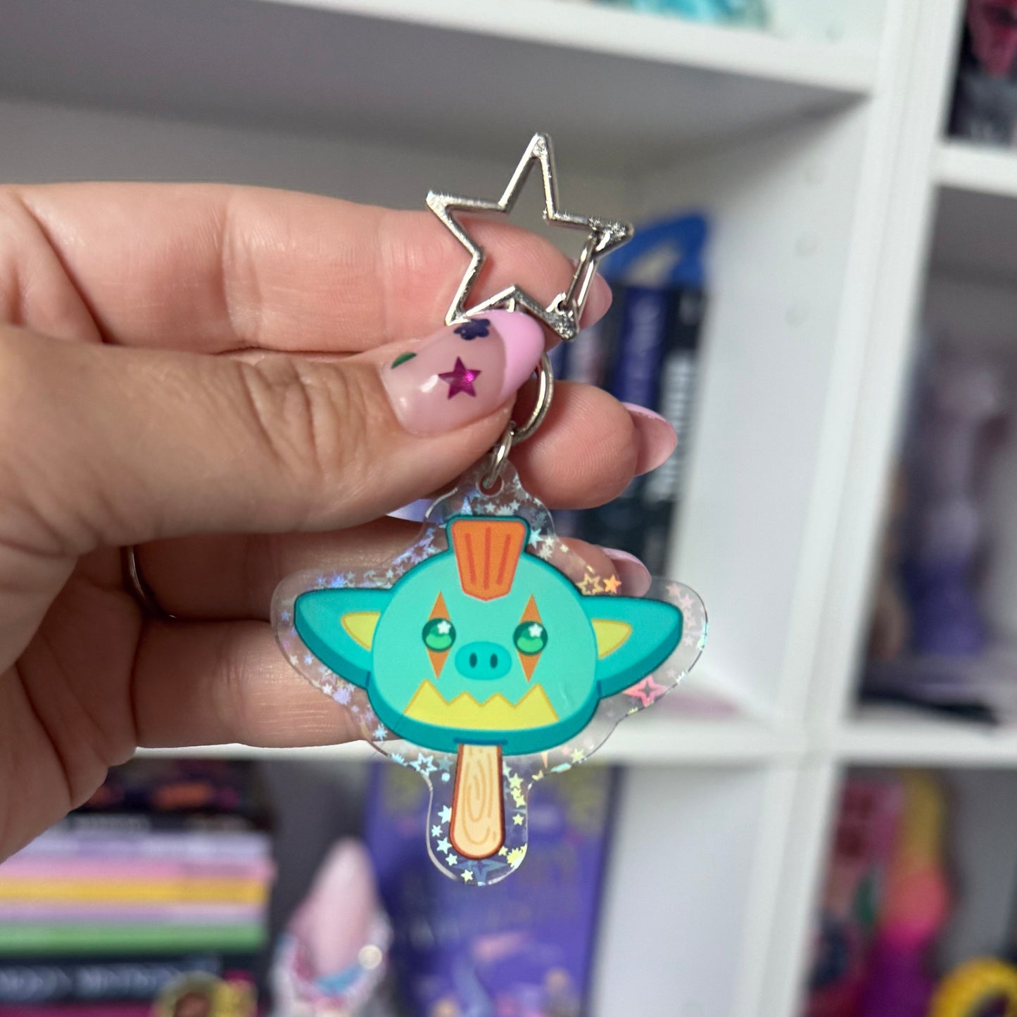 Orc Treat Holo Keychain