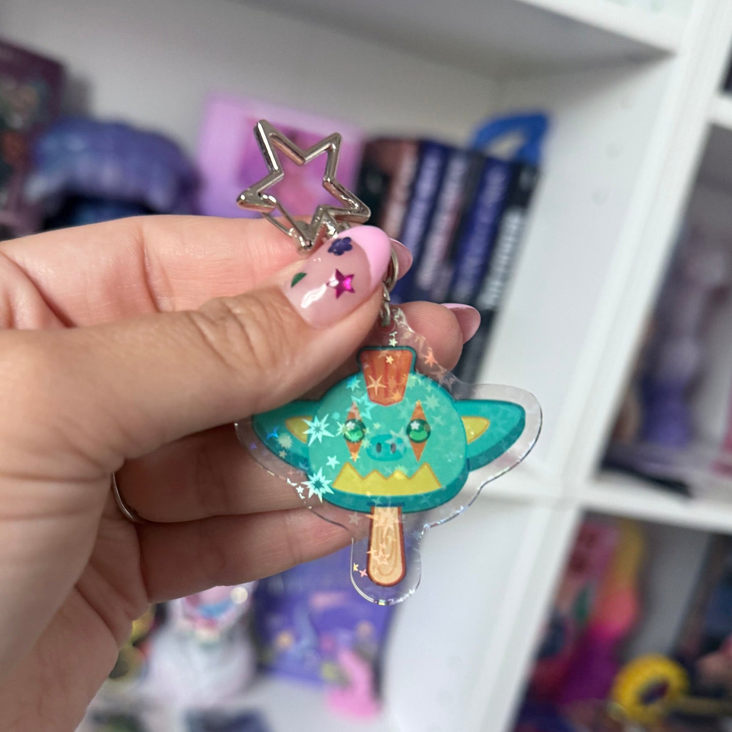Orc Treat Holo Keychain