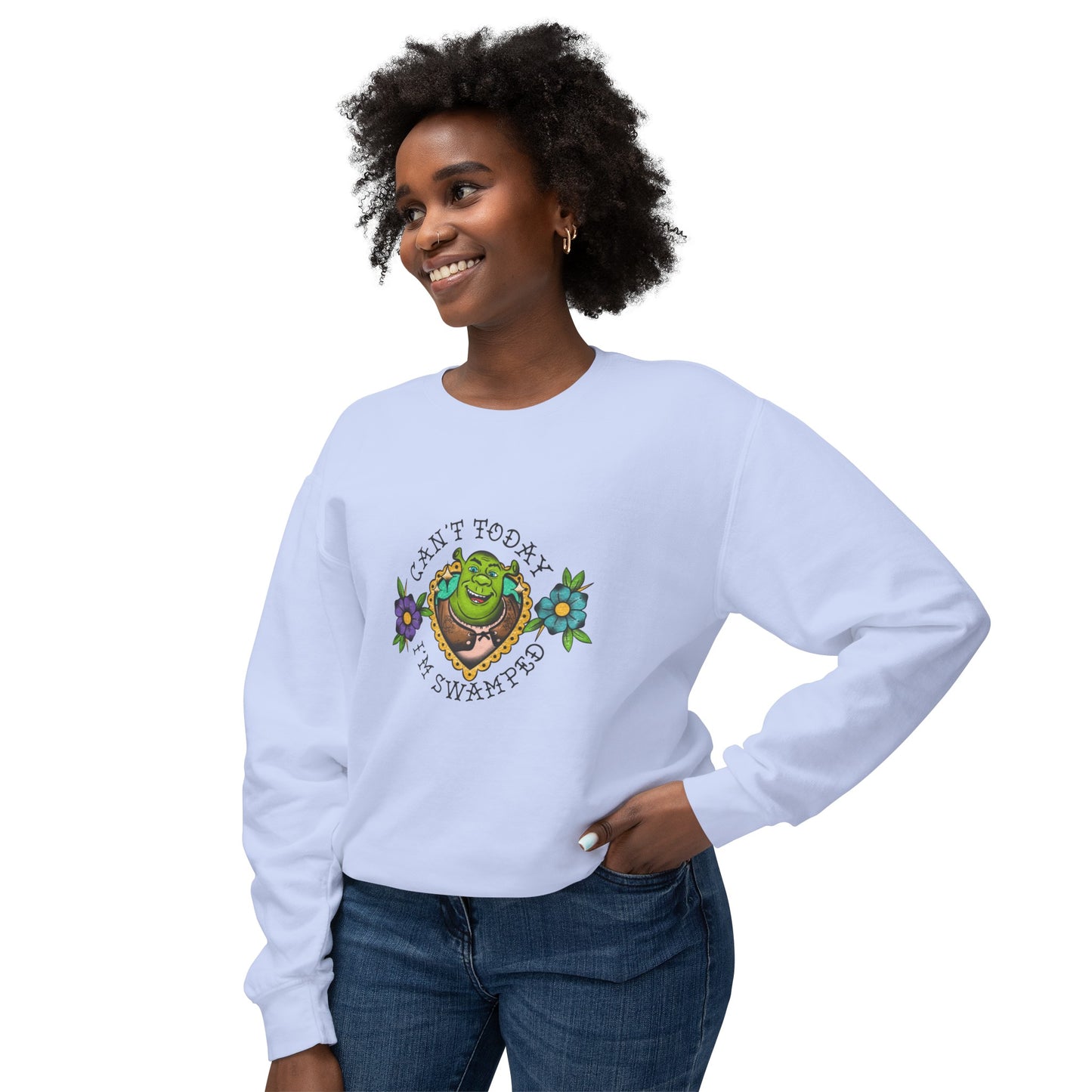 Tattoo Swamped Unisex Lightweight Comfort Colors Sweatshirt