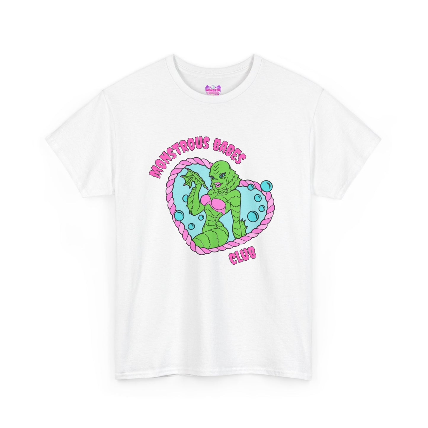 Monstrous Babes Club Lagoona Unisex Heavy Cotton Tee