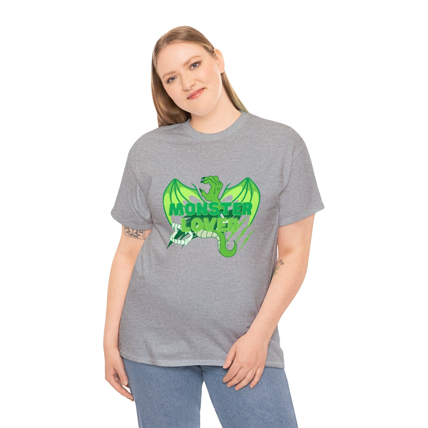 Lucky Green Monster Lover SE Unisex Heavy Cotton Tee