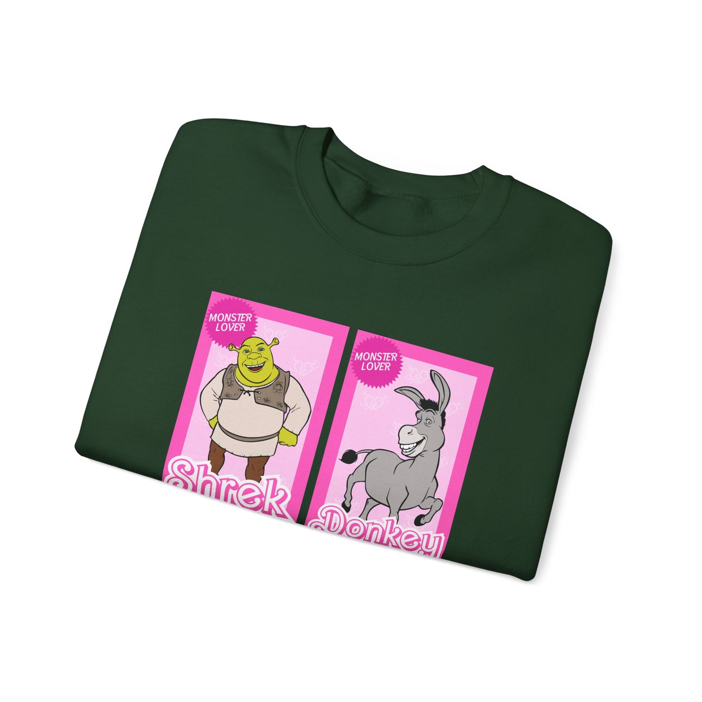 Ogre and Donkey Dolls Unisex Heavy Blend™ Crewneck Sweatshirt