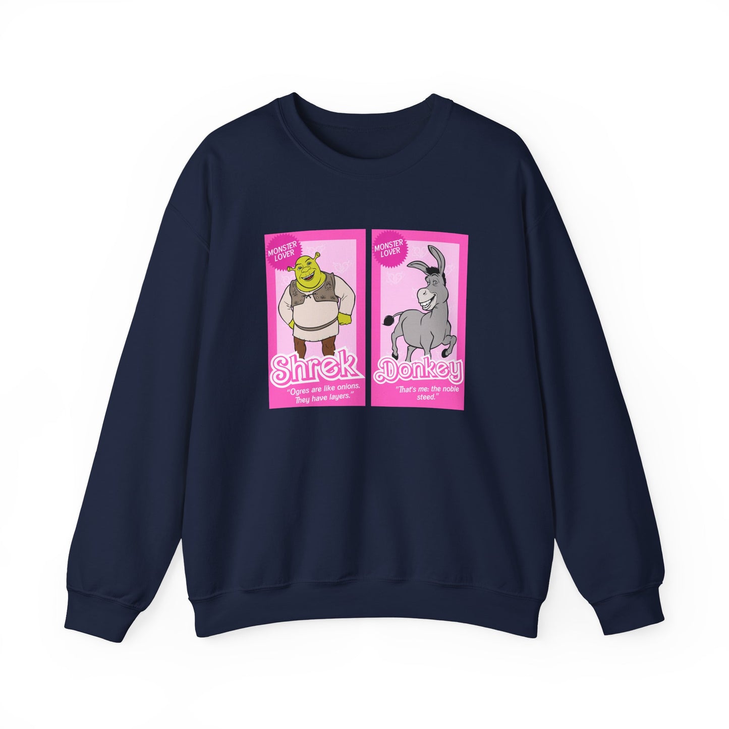 Ogre and Donkey Dolls Unisex Heavy Blend™ Crewneck Sweatshirt