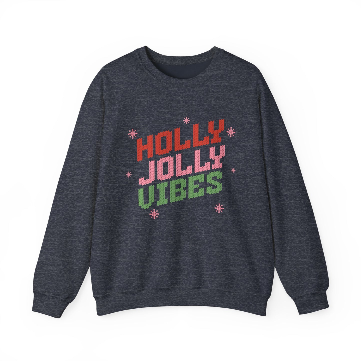 Holly Jolly Vibes Unisex Heavy Blend™ Crewneck Sweatshirt