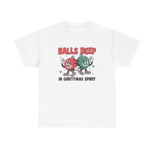 Balls Deep Unisex Heavy Cotton Tee