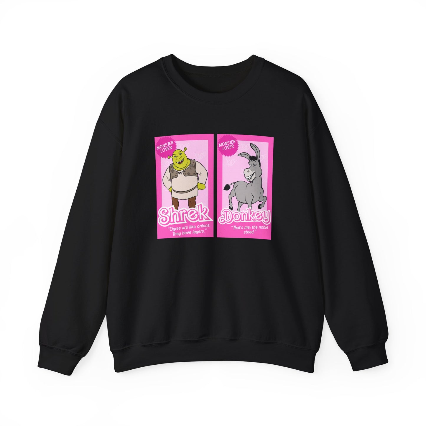 Ogre and Donkey Dolls Unisex Heavy Blend™ Crewneck Sweatshirt