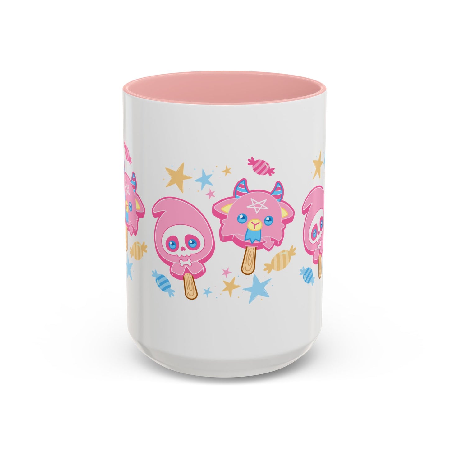 Halloween Treats Pastel Accent Coffee Mug (11, 15oz)