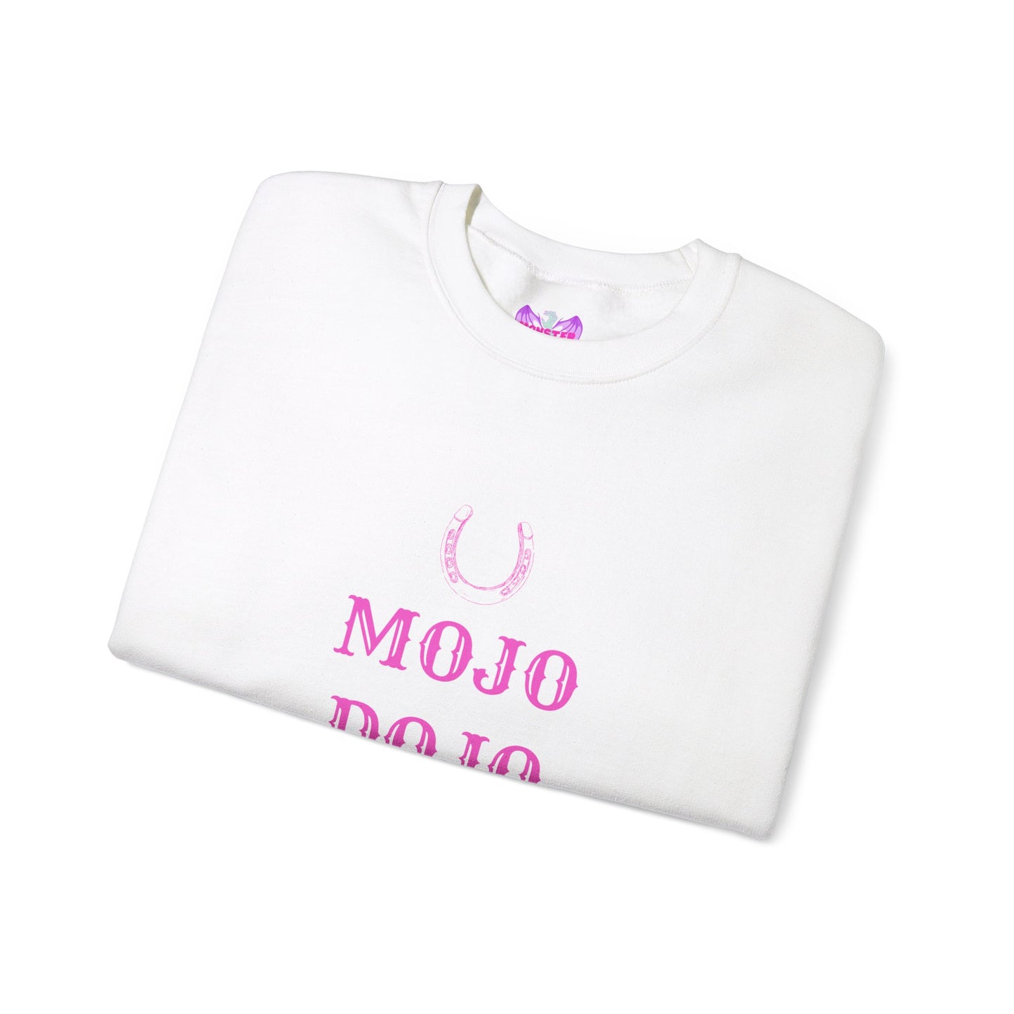 Mojo Dojo Casa House PINK Unisex Heavy Blend™ Crewneck Sweatshirt