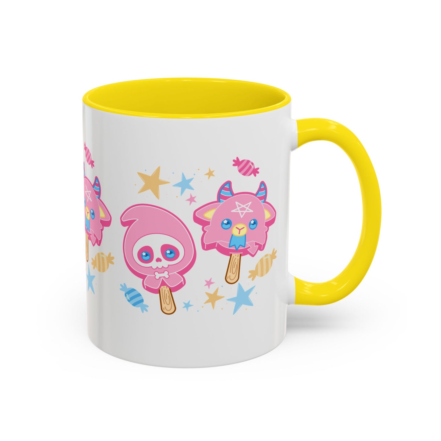 Halloween Treats Pastel Accent Coffee Mug (11, 15oz)