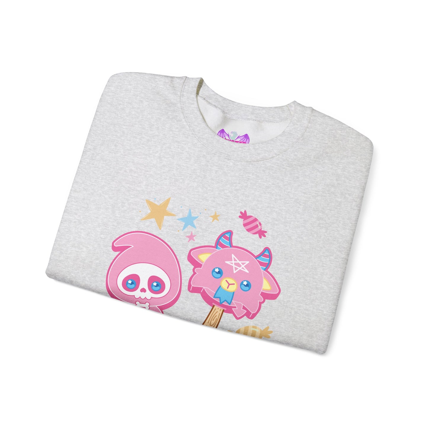 Halloween Treats Pastel Unisex Heavy Blend™ Crewneck Sweatshirt
