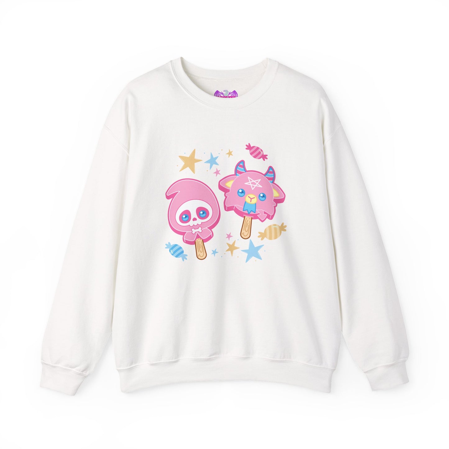Halloween Treats Pastel Unisex Heavy Blend™ Crewneck Sweatshirt