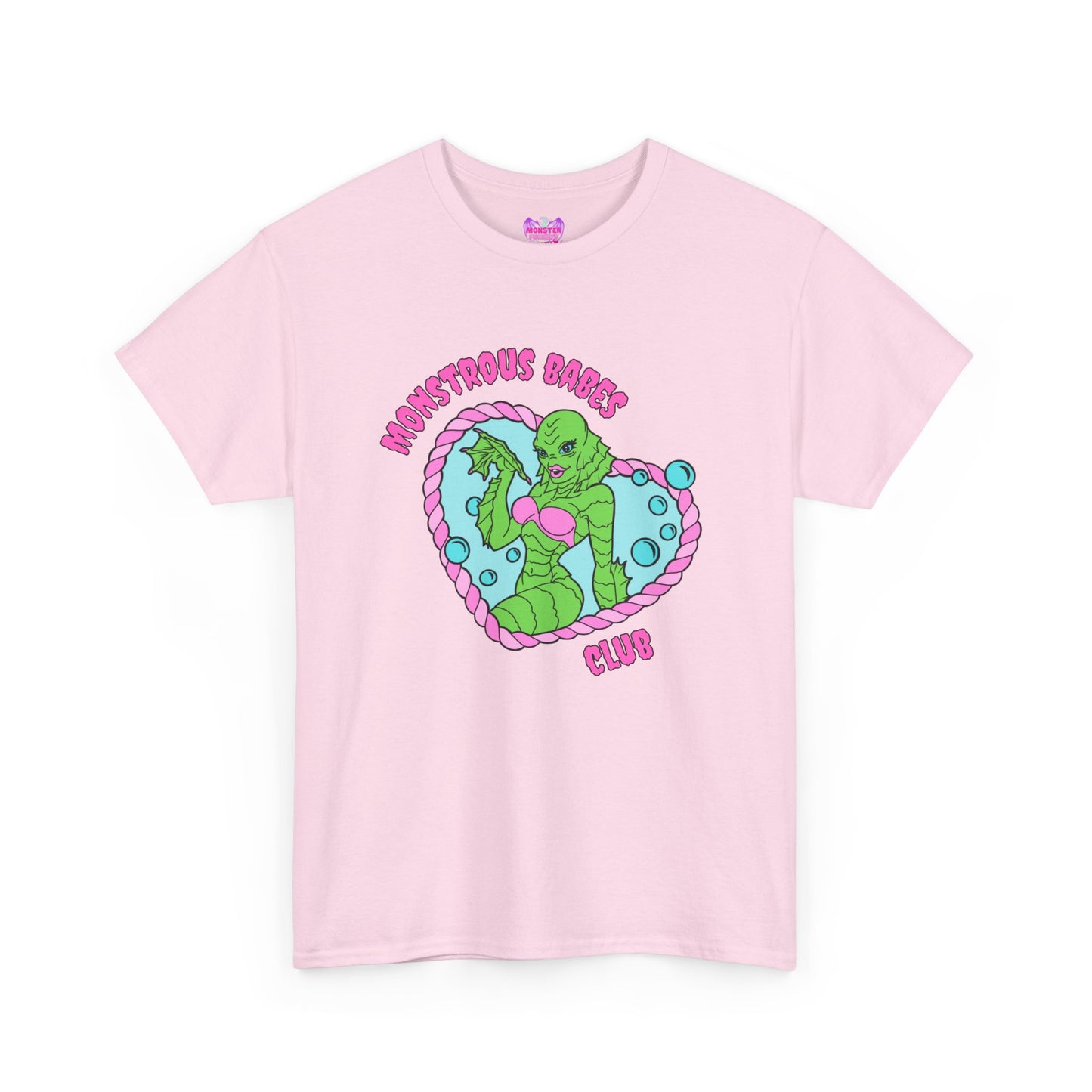 Monstrous Babes Club Lagoona Unisex Heavy Cotton Tee