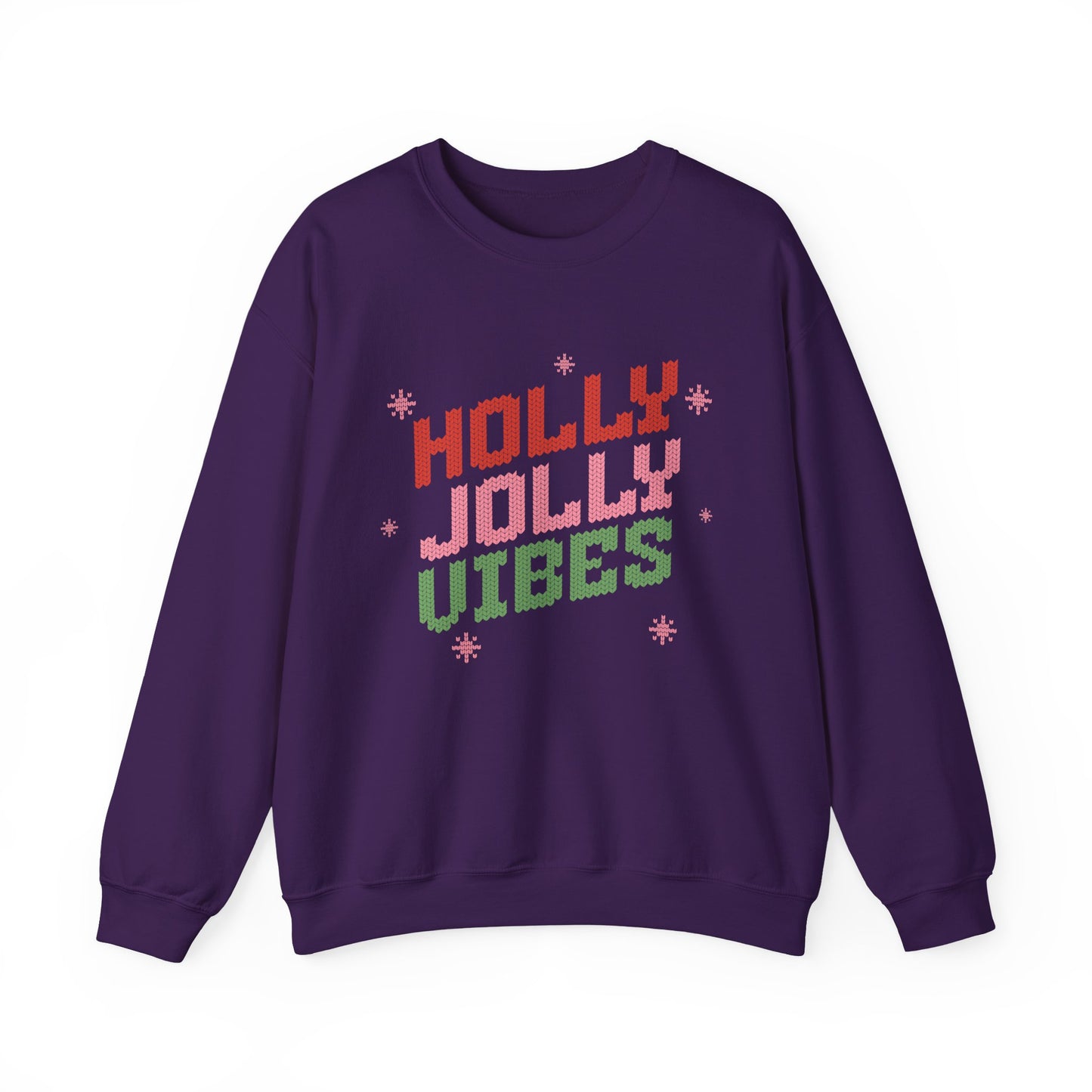 Holly Jolly Vibes Unisex Heavy Blend™ Crewneck Sweatshirt