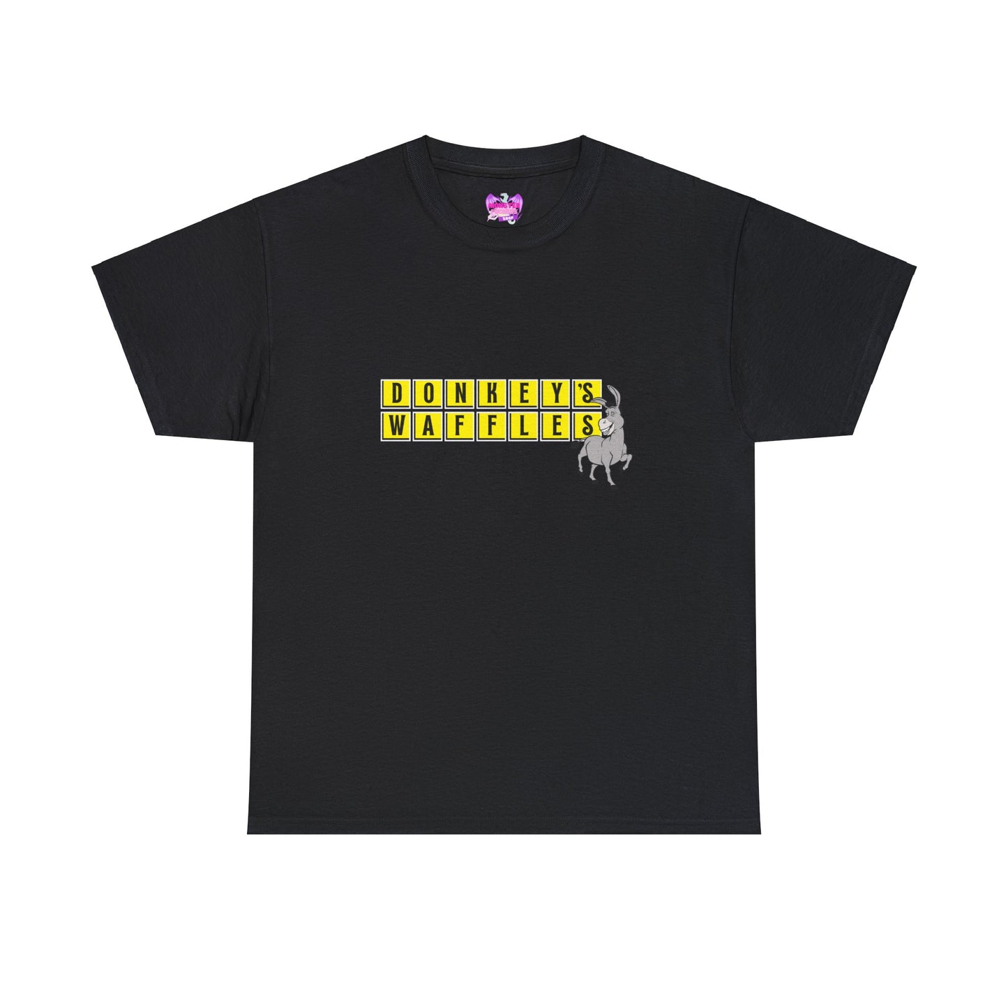 Donkey's Waffles Unisex Heavy Cotton Tee