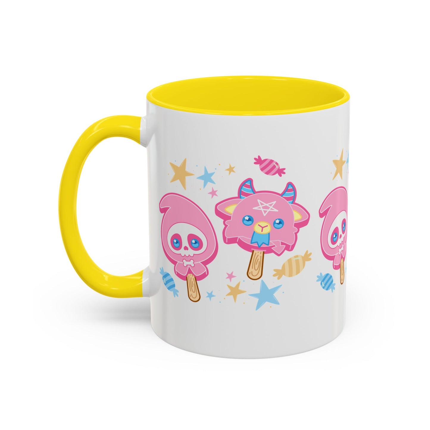 Halloween Treats Pastel Accent Coffee Mug (11, 15oz)