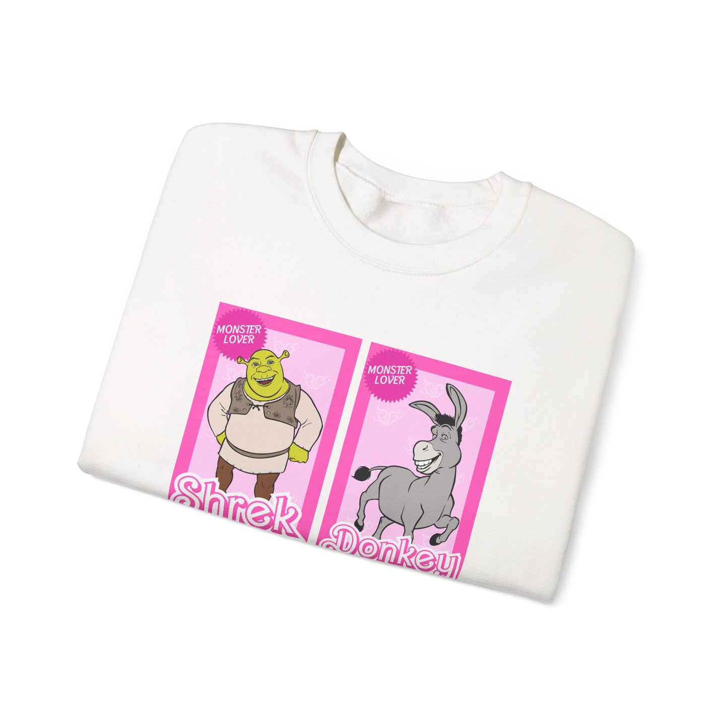 Ogre and Donkey Dolls Unisex Heavy Blend™ Crewneck Sweatshirt