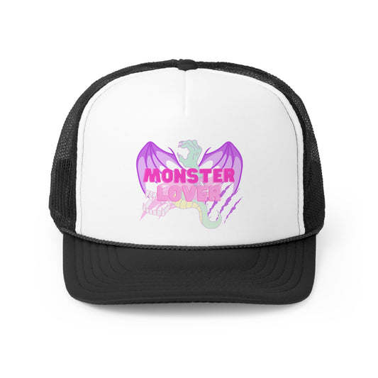 Monster Lover Trucker Caps
