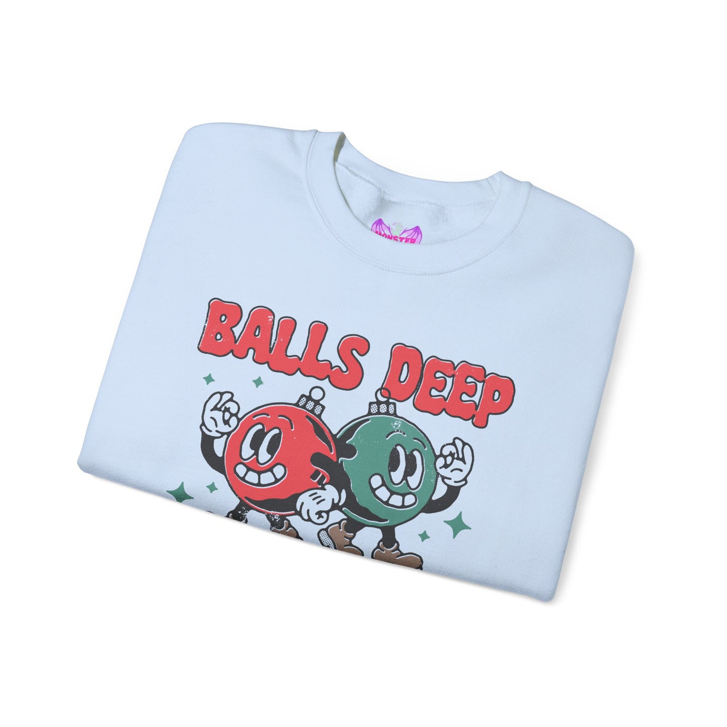 Balls Deep Unisex Heavy Blend™ Crewneck Sweatshirt