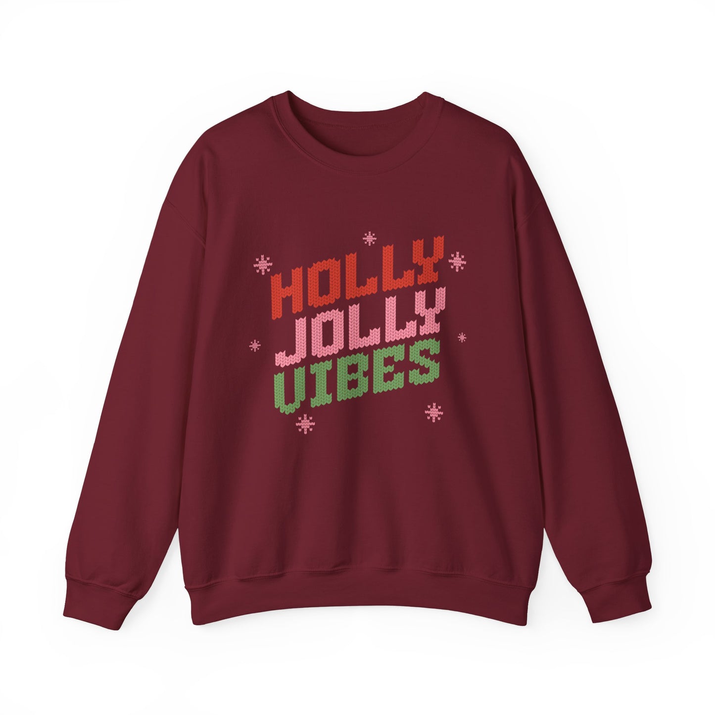 Holly Jolly Vibes Unisex Heavy Blend™ Crewneck Sweatshirt