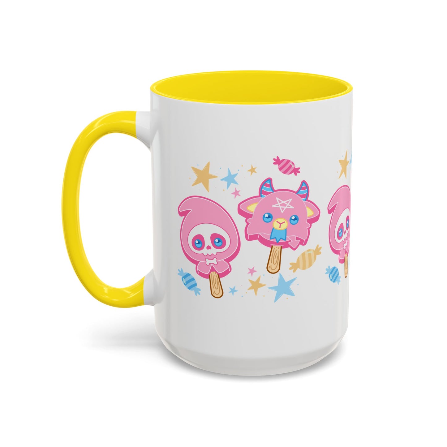 Halloween Treats Pastel Accent Coffee Mug (11, 15oz)