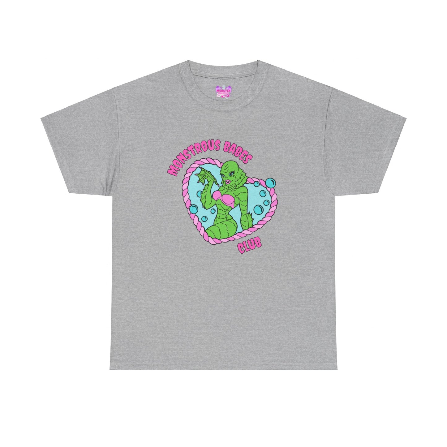 Monstrous Babes Club Lagoona Unisex Heavy Cotton Tee