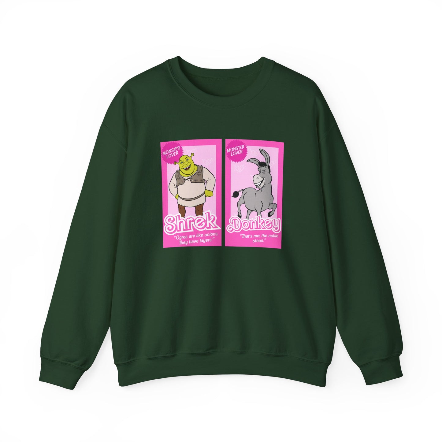 Ogre and Donkey Dolls Unisex Heavy Blend™ Crewneck Sweatshirt