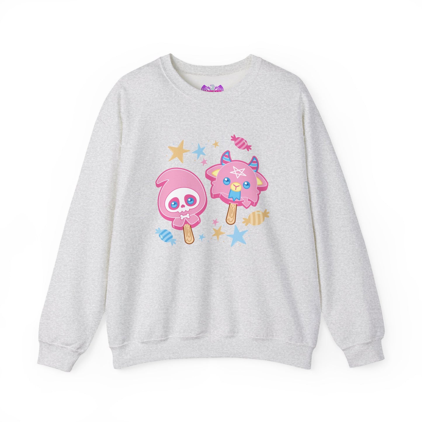 Halloween Treats Pastel Unisex Heavy Blend™ Crewneck Sweatshirt