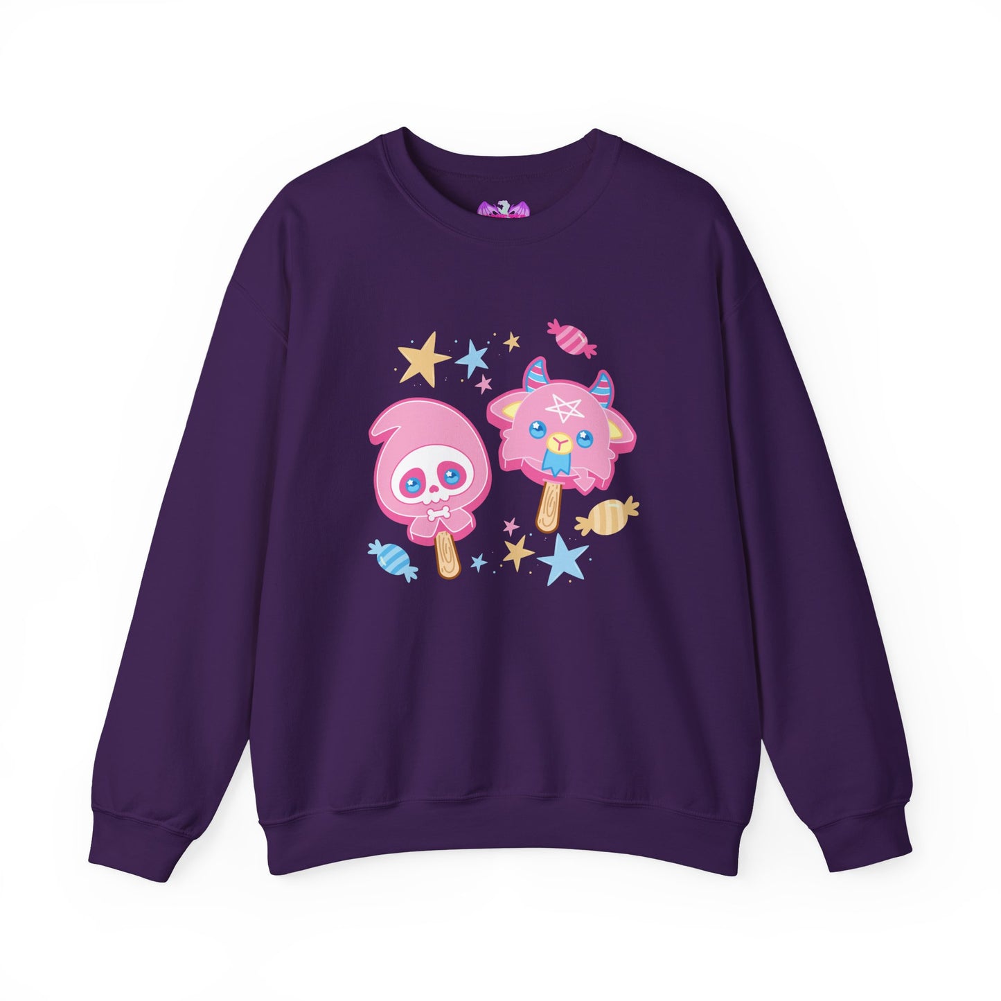 Halloween Treats Pastel Unisex Heavy Blend™ Crewneck Sweatshirt