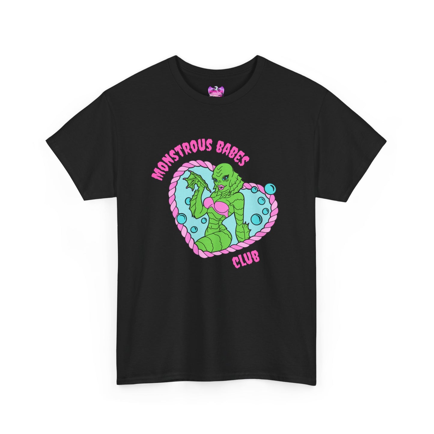Monstrous Babes Club Lagoona Unisex Heavy Cotton Tee