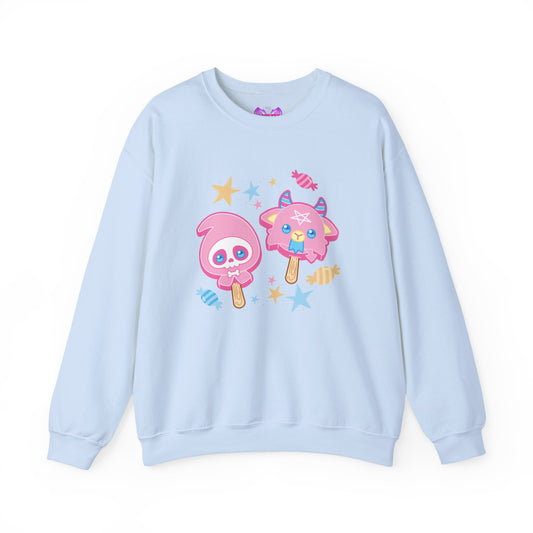 Halloween Treats Pastel Unisex Heavy Blend™ Crewneck Sweatshirt