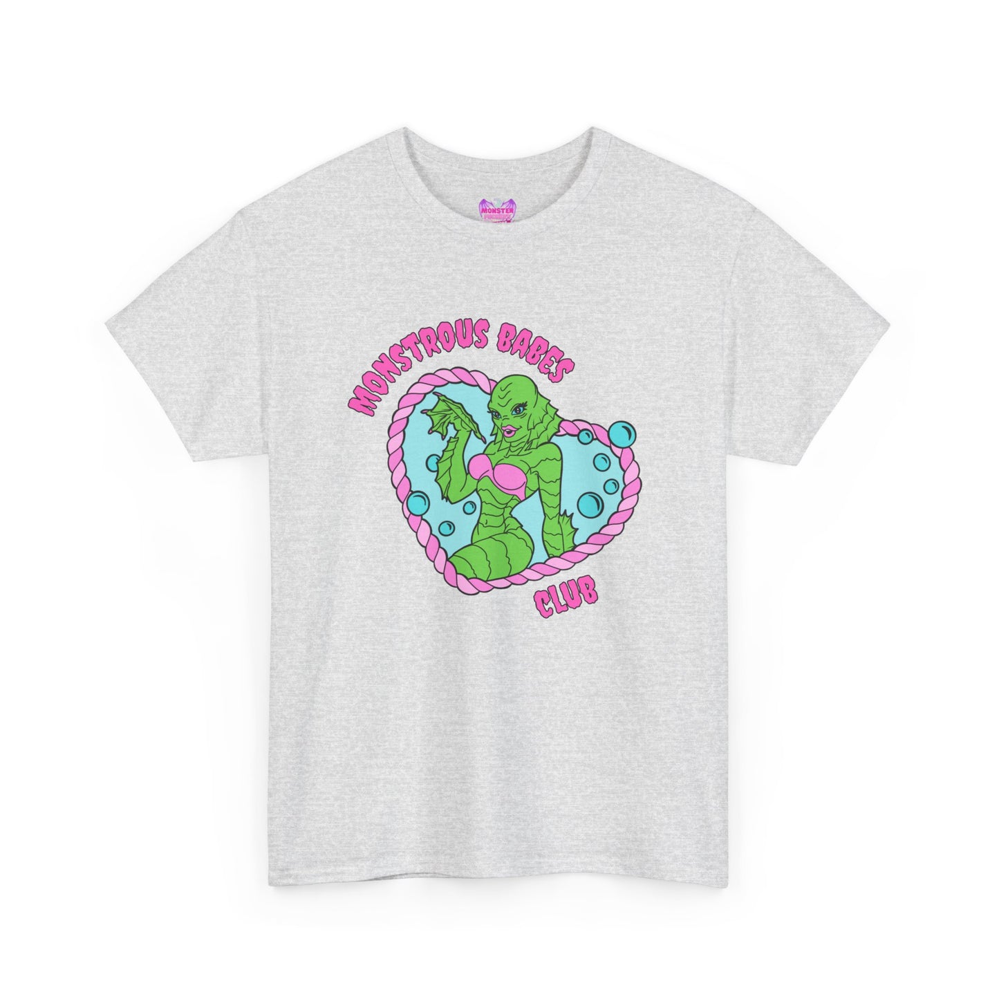 Monstrous Babes Club Lagoona Unisex Heavy Cotton Tee