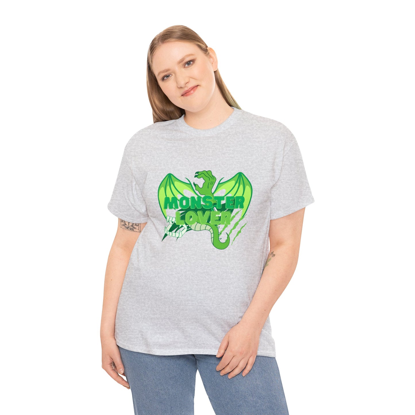Lucky Green Monster Lover SE Unisex Heavy Cotton Tee