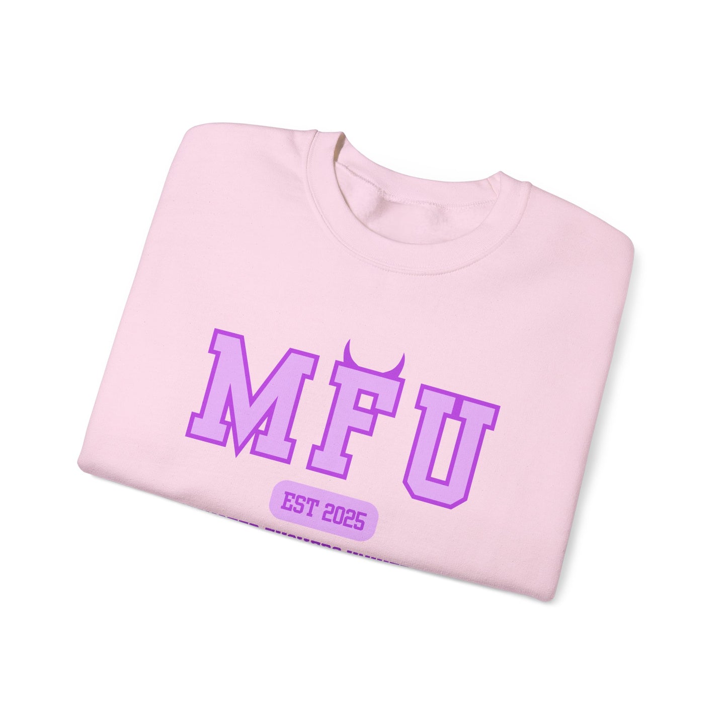MFU Purple Unisex Heavy Blend™ Crewneck Sweatshirt