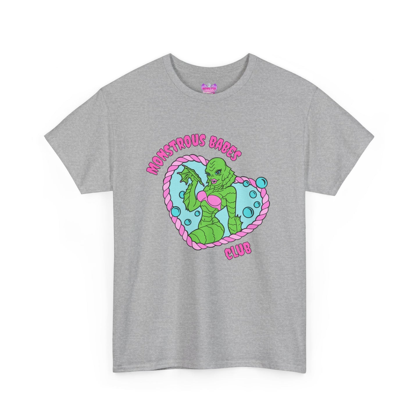 Monstrous Babes Club Lagoona Unisex Heavy Cotton Tee