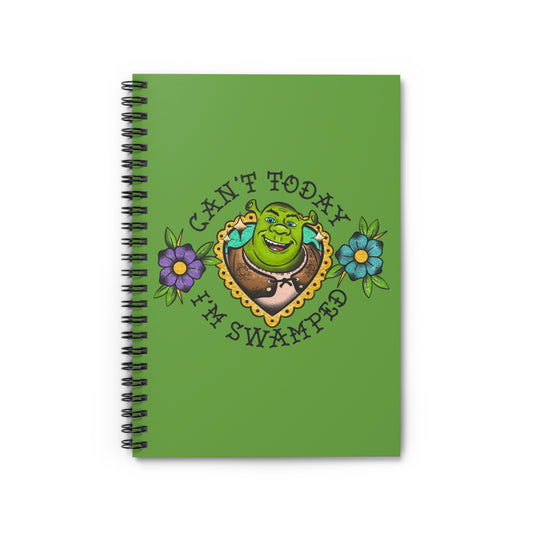 Swamped Spiral Notebook - Ruled Line