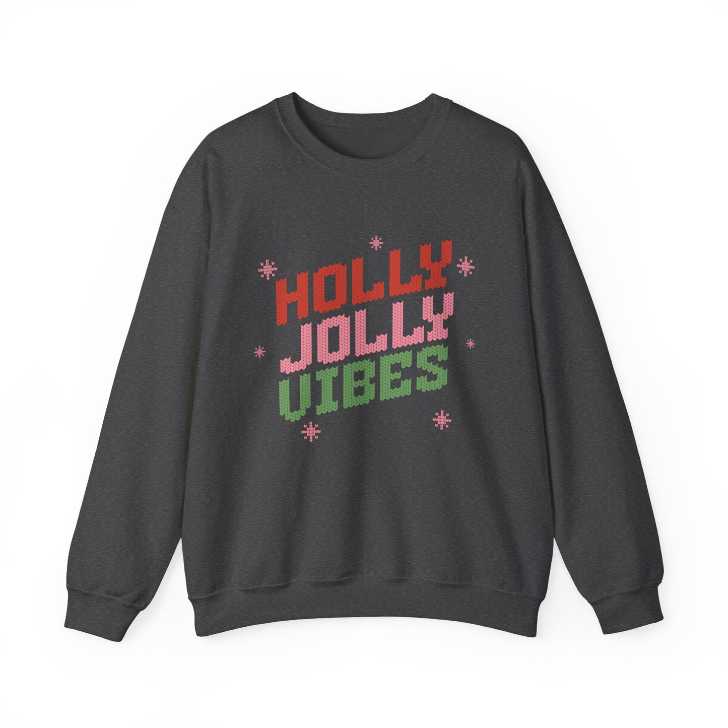 Holly Jolly Vibes Unisex Heavy Blend™ Crewneck Sweatshirt